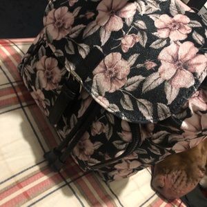 floral little backpack